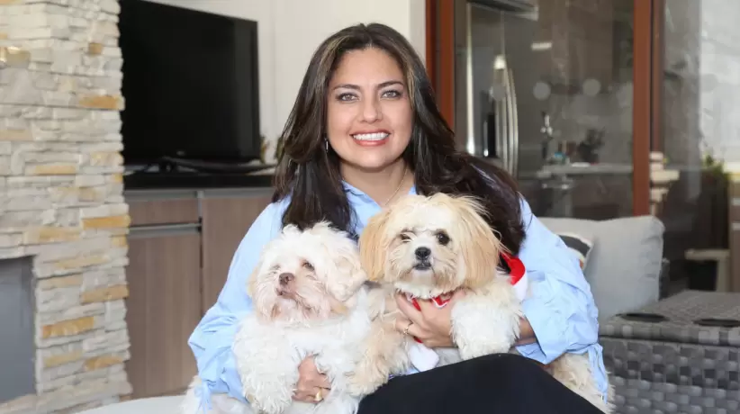 Joanna Ballesteros y sus mascotas Quito - Ecuador