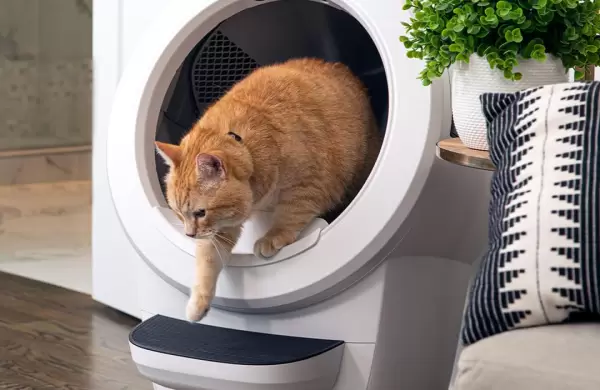 As es la compaa que usa robots para lidiar con desechos de gato y tiene ventas galcticas