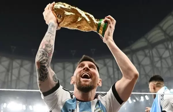 La foto de Messi levantando la Copa del Mundo ya es la más "likeada" de la historia de Instagram