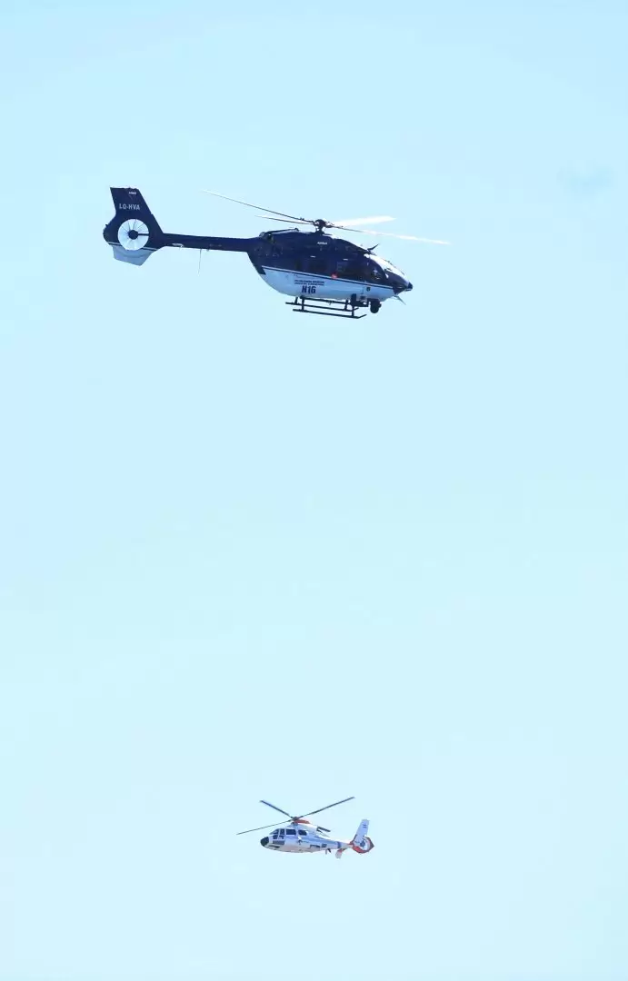 Los helicópteros de la argentina