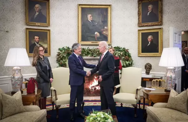 Guillermo Lasso en la Casa Blanca