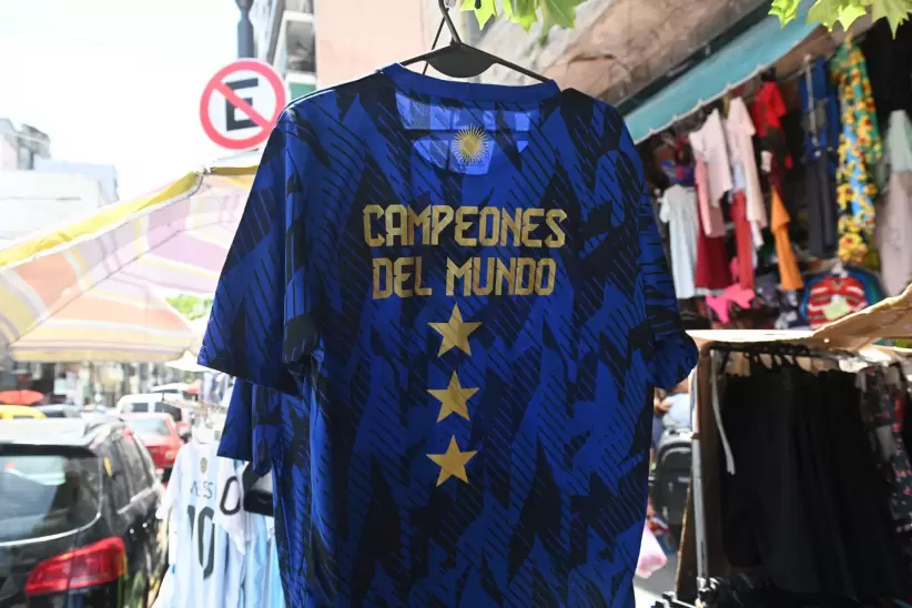 camiseta argentina tres estrellas,