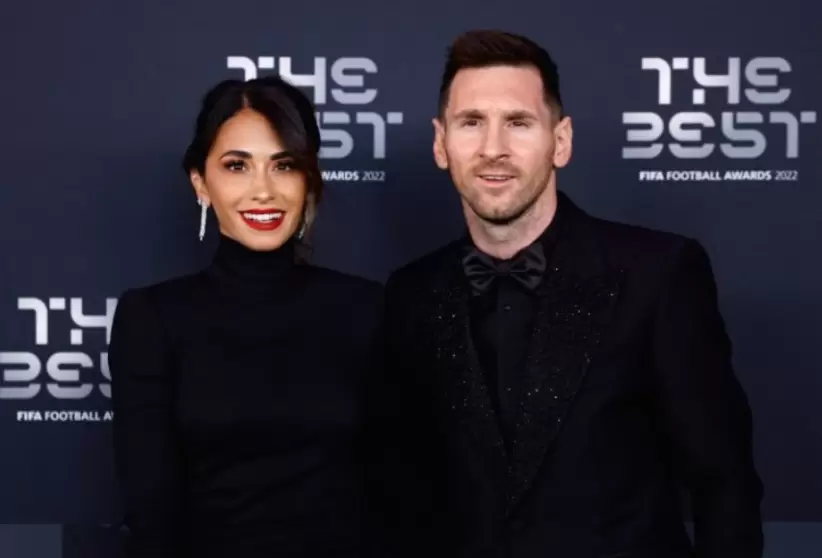 Messi, Roccuzzo, The Best,