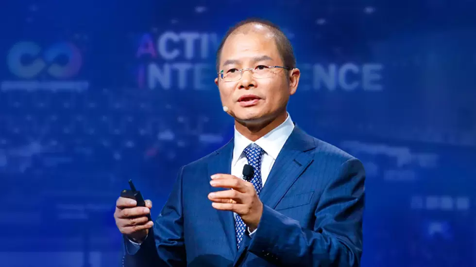 Eric Xu, presidente rotativo de Huawei