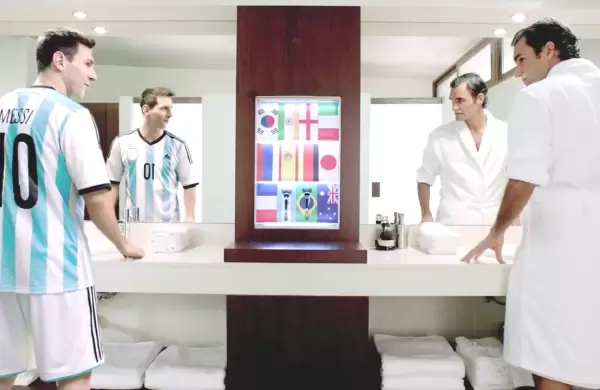 Roger Federer escribe sobre Lionel Messi:  "Puede inspirar a las generaciones futuras"