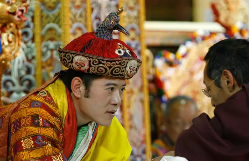 Jigme Khesar Namgyel Wangchuck es el rey de Bután