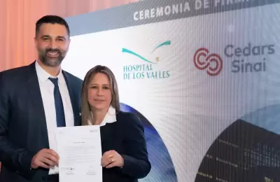 Hospital de los Valles y Cedars-Sinai firman un histórico acuerdo de colaboración para mejorar la atención médica en Ecuador