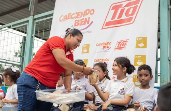 El programa de Tía “Creciendo Bien” llega a 46.000 niños de la región Costa