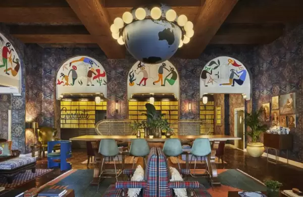 El curioso hotel de California que est decorado con un archivo de National Geographic