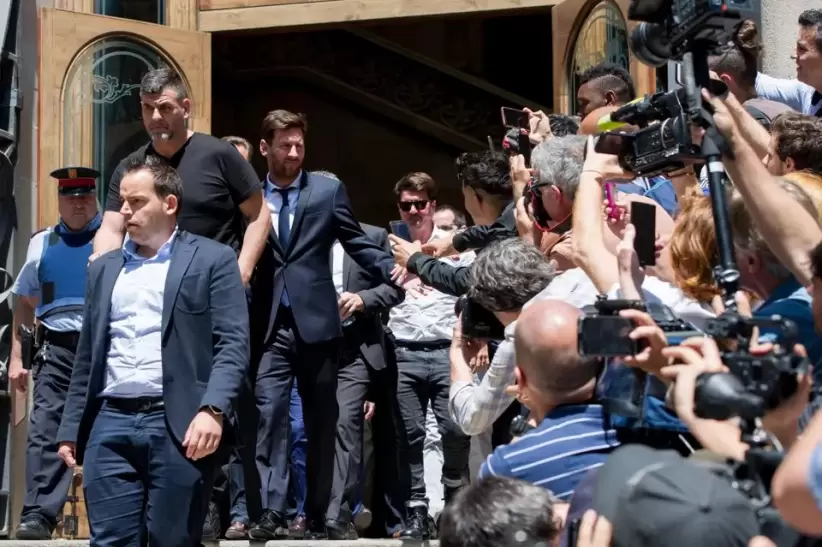 Messi sufrió problemas legales por el pago de impuestos durante su estadía en España