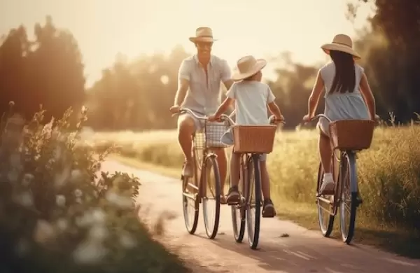 Y tú  ¿Sabes montar en bicicleta?