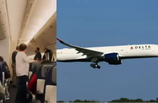 La "salud explosiva" de un pasajero que obligó a un avión Delta a cambiar su recorrido y se volvió viral