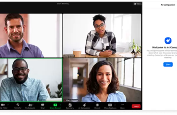Zoom present nuevas herramientas de IA Generativa bajo el nombre AI Companion