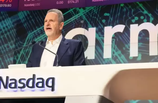 Las acciones de Arm continúan bajando tras el furor por su debut en el Nasdaq