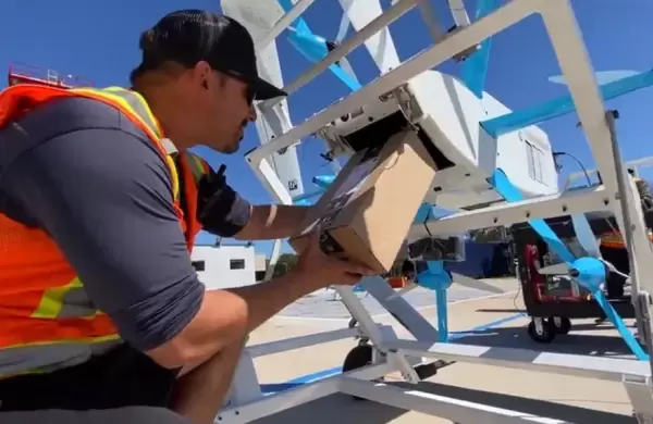 As es el nuevo y asombroso dron de Amazon: el MK30