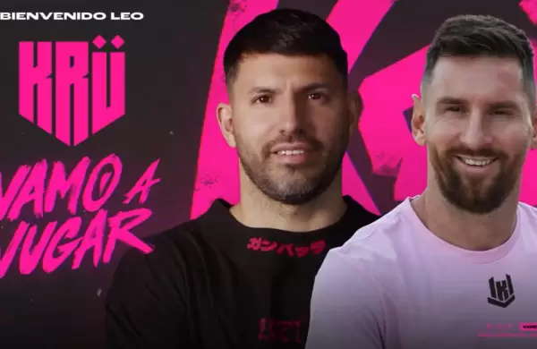Messi desembarca en la industria gamer como socio del Kun Agero en su equipo de Esports