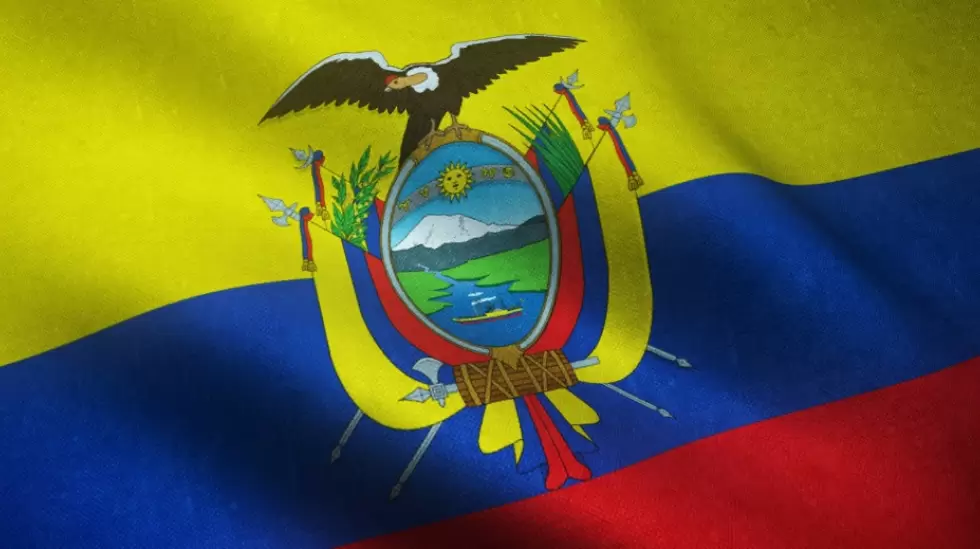 Bandera Ecuador