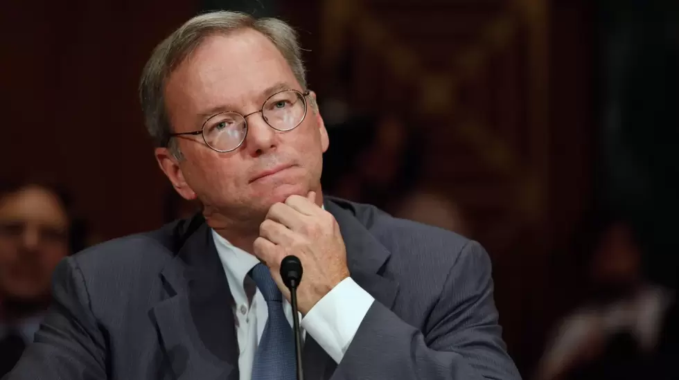 Eric Schmidt - Ex director ejecutivo de Google