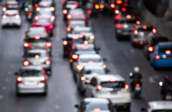 Una ciudad adicta al auto