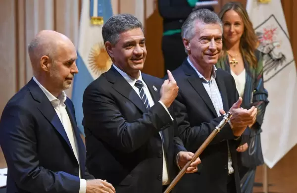 Jorge Macri juró como jefe de Gobierno y adelantó que trabajará "en equipo" con Nación