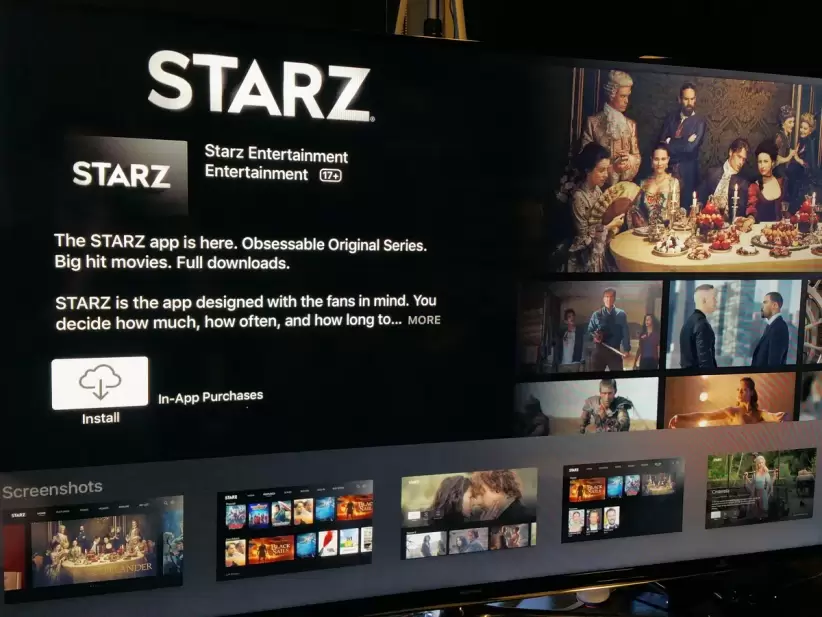 starz entertainment streaming