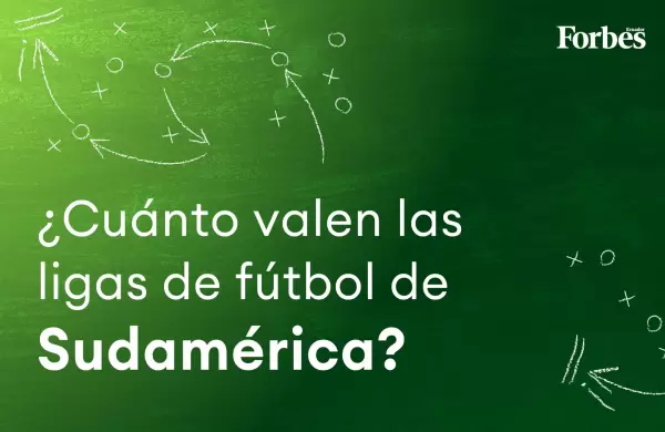 ¿Cuánto valen las ligas de fútbol de Sudamérica?