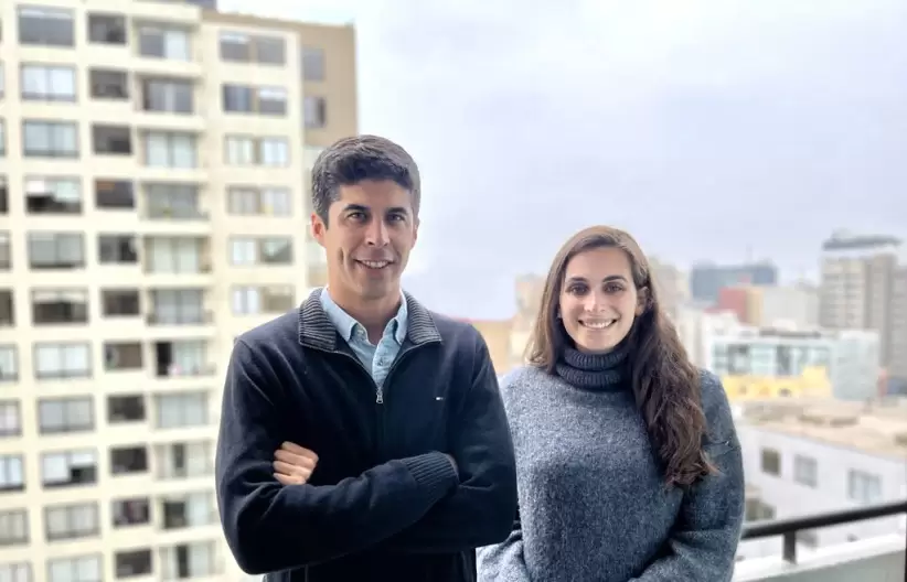Jimmy Baudts (CSO) y Michelle Gomberoff (CEO), cofundadores Cirkula