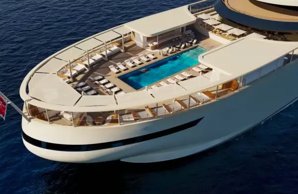 As luce por dentro el nuevo yate Four Seasons