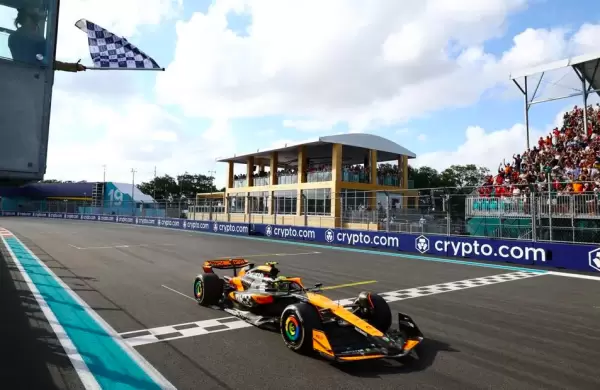 As es el Hard Rock Beach Club de Miami en el que los fanticos disfrutan de la Frmula 1