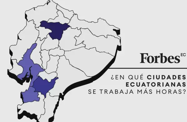¿En qué ciudades ecuatorianas se trabaja más horas?