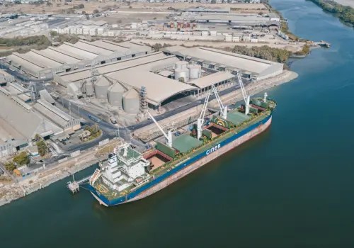 ¿Cuál es el futuro de la terminal de graneles que opera Andipuerto en Guayaquil?