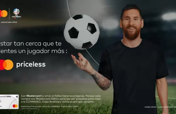 Mastercard y Lionel Messi presentan "Giving Back" para iniciar la CONMEBOL Copa Amrica USA 2024