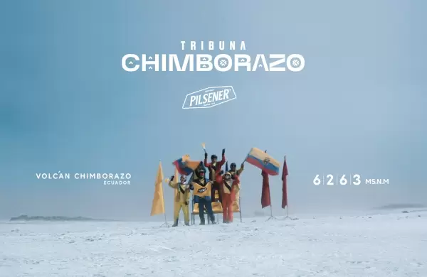 Pilsener instala una tribuna de ftbol en el punto ms cercano al sol del mundo