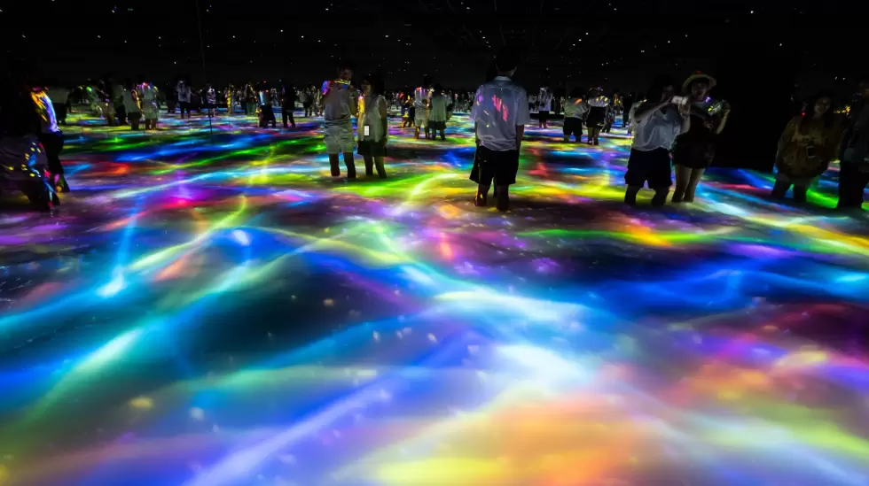 rabbit_akra, teamLab Planets