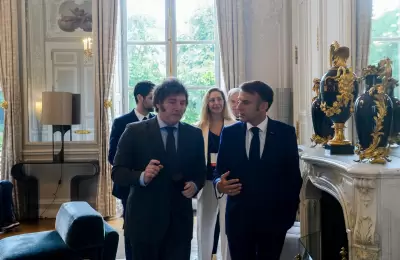Cmo fue la reunin de Milei con Macron y el grupo de empresarios franceses