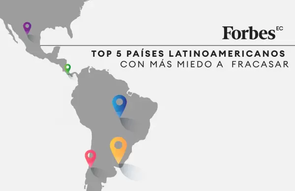 Top cinco pases latinoamericanos con ms miedo a fracasar