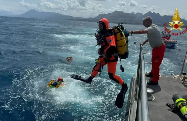 Recuperan cuatro cuerpos del yate bayesiano mientras continúan las operaciones de rescate