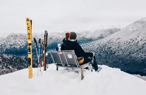 Lago Hermoso: servicios y paisajes increbles para esquiadores de elite y hasta ciclistas