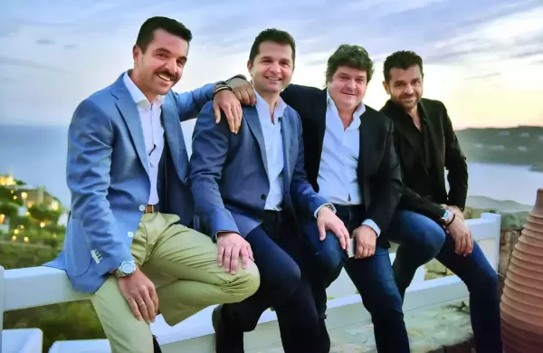 Son cuatro hermanos y dirigen un imperio familiar de hoteles de lujo en Mykonos