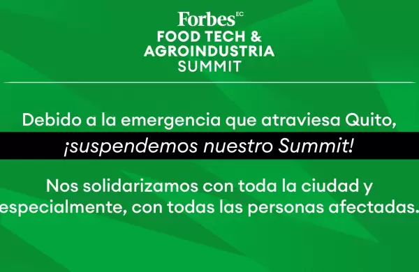 Se cancela el Summit Food Tech & Agroindustria