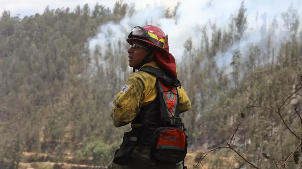 Incendio Quito