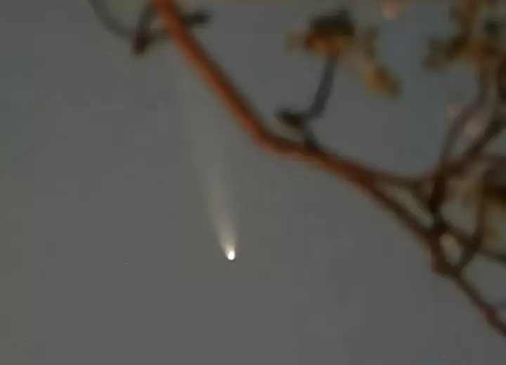 cometa atlas desde ezeiza