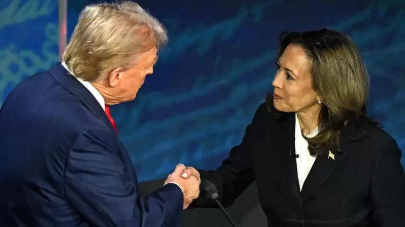 Donald Trump, Kamala Harris