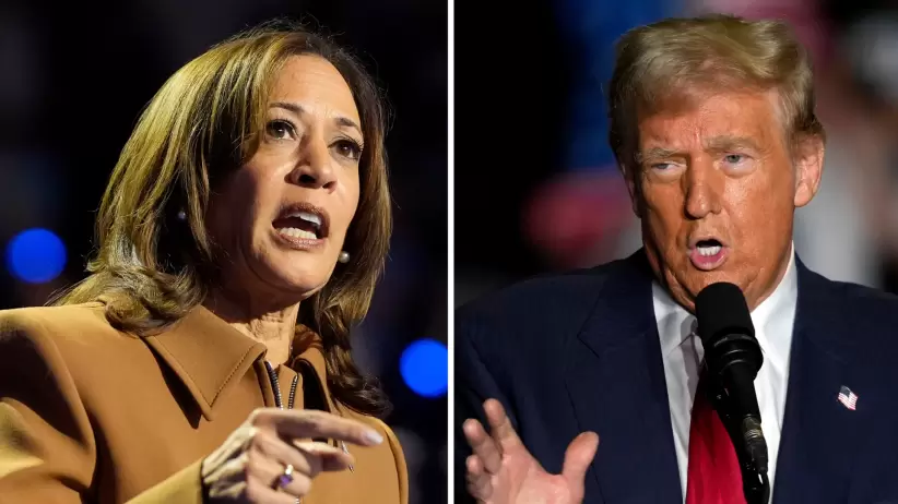 Kamala Harris y Donald Trump