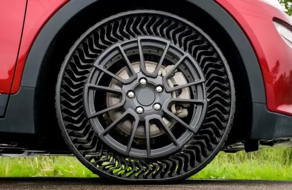 ¿Neumáticos sin aire? El desarrollo de Michelin que podría acompañar la transición de los vehículos eléctricos