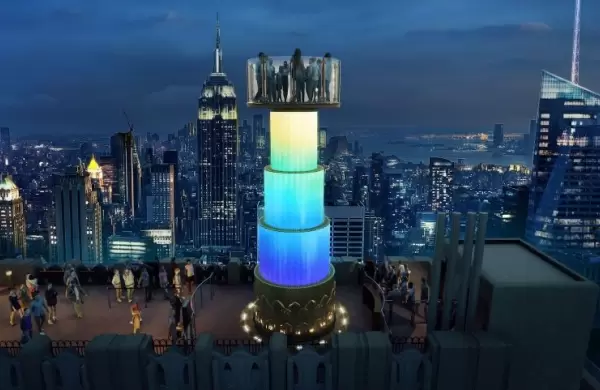 Skylift: la nueva atraccin del Rockefeller Center que ofrece una experiencia panormica y evoca el glamour neoyorquino de los aos 30
