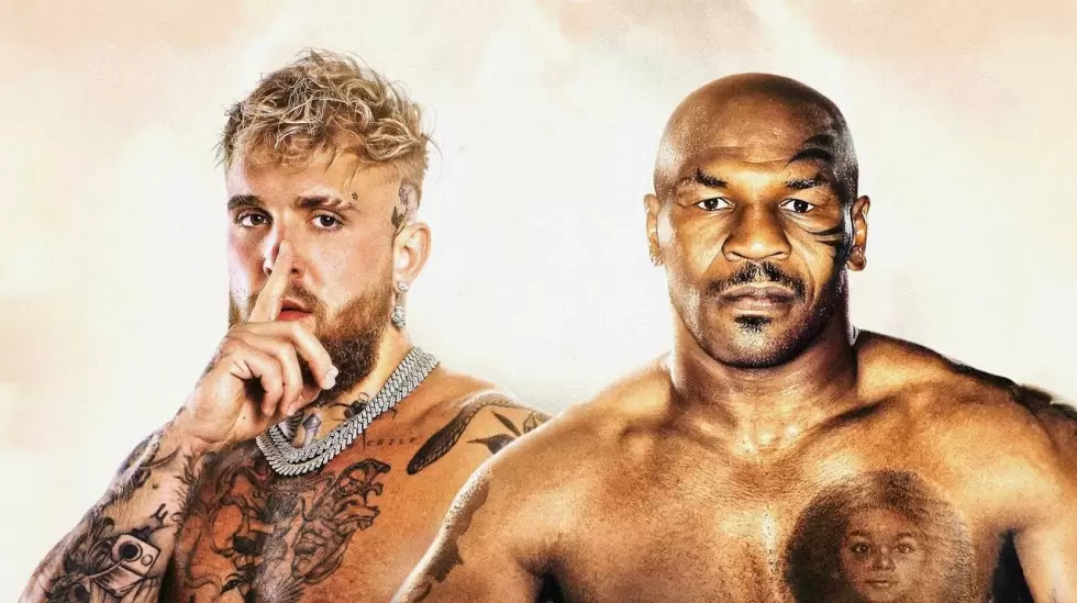 Mike Tyson y Jake Paul