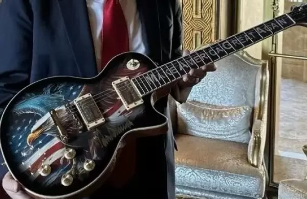Por qu estas guitarras promocionadas por Trump se venden hasta por US$ 10.000