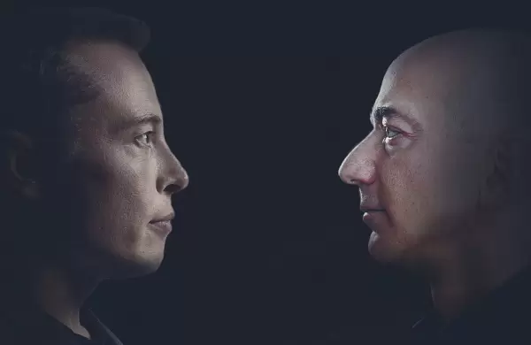 Elon Musk acusa a Jeff Bezos de conspirar contra Tesla y SpaceX antes de las elecciones