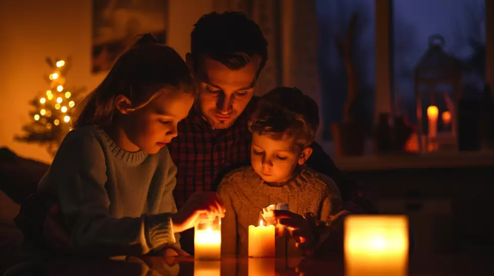 luz de velas